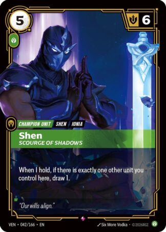 Shen, Scourge of Shadows Shen, Scourge of Shadows