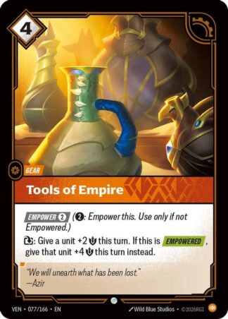 Tools of Empire Tools of Empire