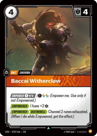 Baccai Witherclaw Baccai Witherclaw