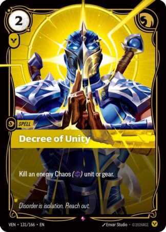 Decree of Unity Decree of Unity