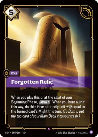 Forgotten Relic Forgotten Relic