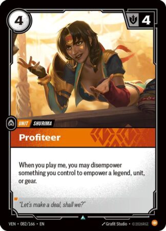 Profiteer Profiteer