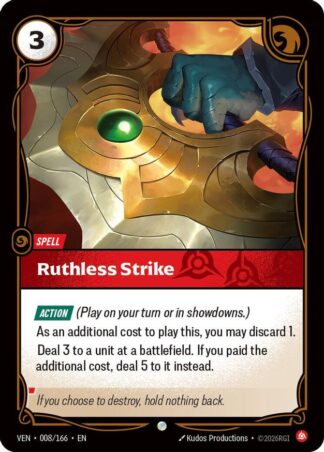 Ruthless Strike Ruthless Strike