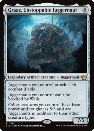 Graaz, Unstoppable Juggernaut Graaz, Unstoppable Juggernaut