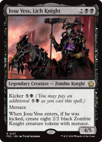 Josu Vess, Lich Knight Josu Vess, Lich Knight