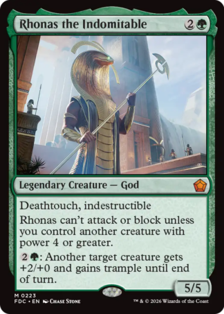 Rhonas the Indomitable Rhonas the Indomitable