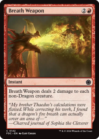 Breath Weapon Breath Weapon