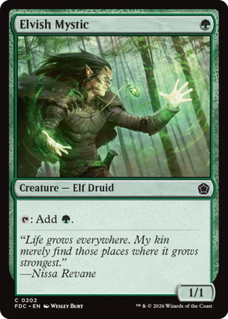 Elvish Mystic Elvish Mystic