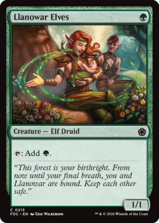 Llanowar Elves Llanowar Elves