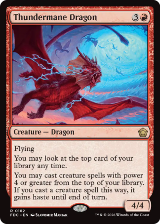 Thundermane Dragon Thundermane Dragon
