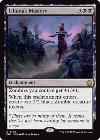 Liliana’s Mastery Liliana’s Mastery