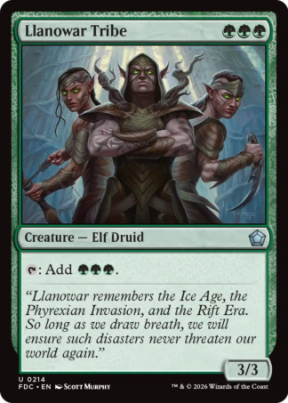 Llanowar Tribe Llanowar Tribe