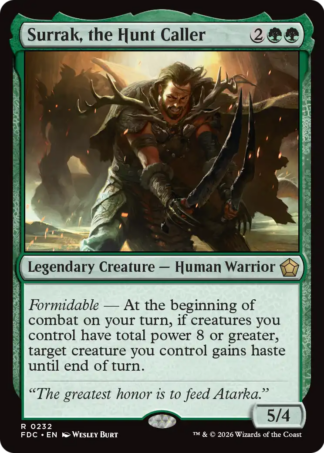 Surrak, the Hunt Caller Surrak, the Hunt Caller
