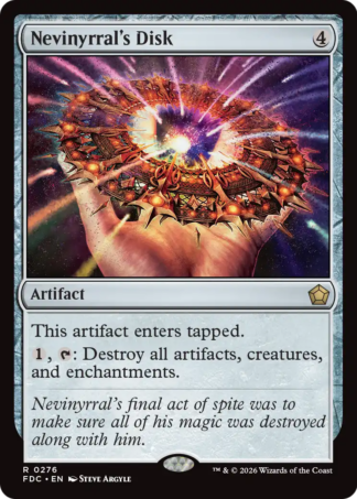 Nevinyrral’s Disk Nevinyrral’s Disk