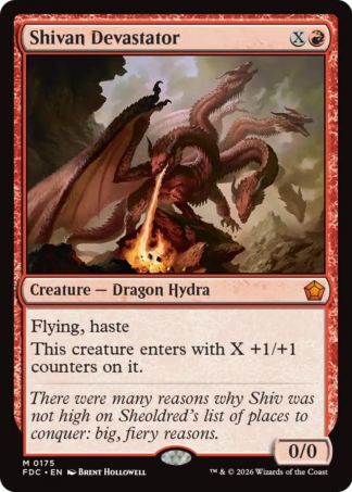 Shivan Devastator Shivan Devastator