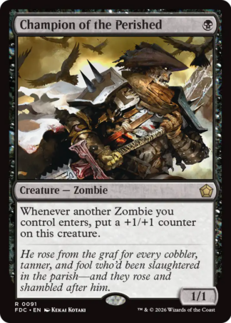 Champion of the Perished Champion of the Perished