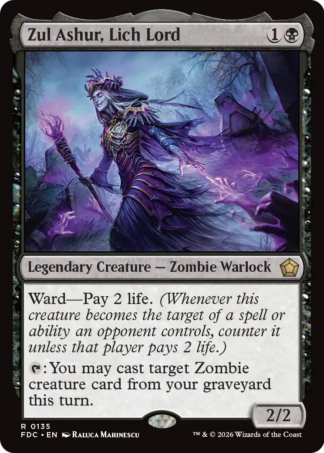 Zul Ashur, Lich Lord Zul Ashur, Lich Lord