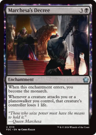 Marchesa’s Decree Marchesa’s Decree